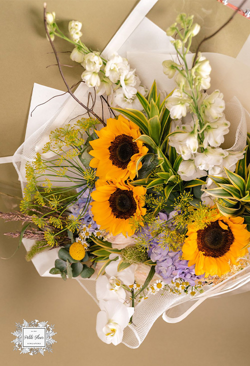 sunflowers bouquet singapore